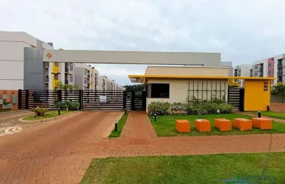 Apartamento com 2 dormitórios para alugar, 43 m² por r$ 1.140,00/mês - conjunto habitacional saltinho - londrina/pr