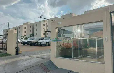 Apartamento com 2 dormitórios, 43 m² - venda por r$ 110.000,00 ou aluguel por r$ 1.050,00/mês - perobinha - londrina/pr