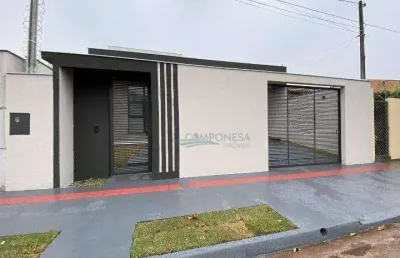 Casa com 3 dormitórios à venda, 148 m² por r$ 795.000,00 - lago juliana - londrina/pr