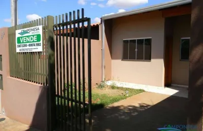 Casa com 2 dormitórios à venda, 57 m² por r$ 215.000,00 - jardim das palmeiras - londrina/pr