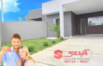Casa  c/75m² - 02 quartos - garagem coberta  - quinta c/ churrasqueira -  pinhais - pr
