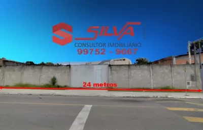Terreno frente total de 24m x 37m = 888m² de área plana, ideal para edifício residencial - bairro emiliano perneta – pinhais – pr