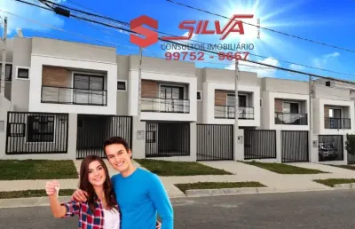 Sobrado c/ quintal c/105m² - 03 quartos sendo 01 suíte c/ sacada -pinheirinho - curitiba