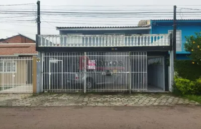 Casa com 6 quartos à venda na rua joaquim machado, cajuru, curitiba, 187 m2 por r$ 550.000