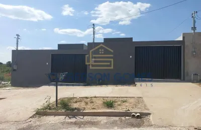Casa para venda em caldas novas, jardim privê das caldas, 2 dormitórios, 1 suíte, 1 banheiro