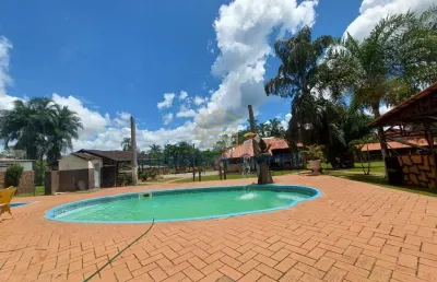 Chácara para venda em caldas novas, mansões águas quentes, 5 dormitórios, 4 suítes, 3 banheiros, 8 vagas