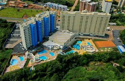 Apartamento para venda em caldas novas, jardim belvedere, 1 dormitório, 1 banheiro, 1 vaga