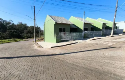 Casa com 2 quartos à venda na rua pedro reynaldo scotá, 17, lomba da palmeira, sapucaia do sul, 48 m2 por r$ 260.000