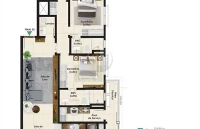 Apartamento com 3 quartos à venda na Avenida São Luiz, Centro, Guaratuba