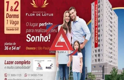 Apartamento com 2 quartos à venda no Pestana, Osasco 