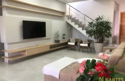 Casa com 3 suítes à venda condomínio parque tauá tangará,  210 m² r$ 1.550.000 - abussafe - lo