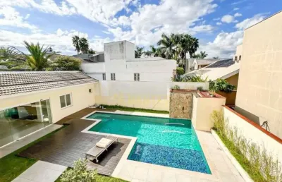 Casa com 5 suítes condomínio royal tennis à venda, 600 m² por r$ 5.200.000 - gleba esperança -