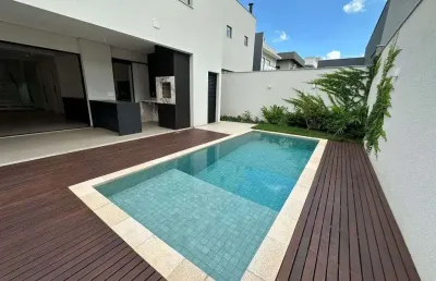 Casa com 4 suítes à venda em condomínio fechado, 220 m² por r$ 1.890.000 - jardim montecatini -