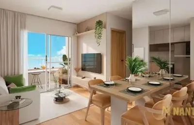Apartamento garden para venda, edifício lake picasso, zona leste, acquaville - londrina pr