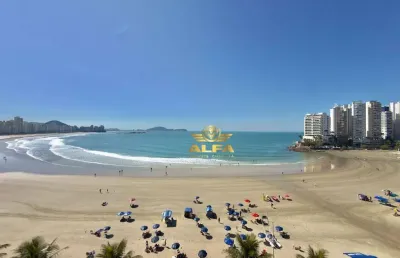 Apartamento à venda na praia das astúrias | alfa imóveis guarujá.