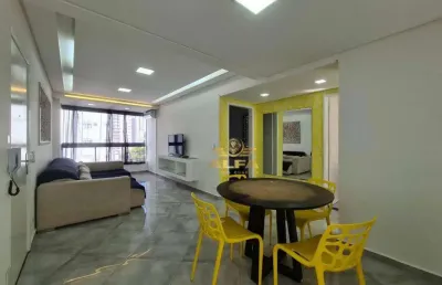 Apartamento à venda, 70 m² por r$ 590.000,00 - jardim astúrias - guarujá/sp
