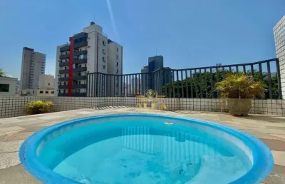 Cobertura com 3 dormitórios à venda, 175 m² por r$ 890.000,00 - tombo - guarujá/sp