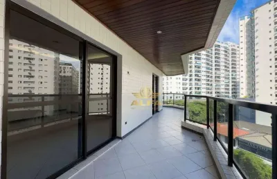 Perto da praia - apartamento à venda com 4 suítes - 2 vagas - pitangueiras - guarujá/sp
