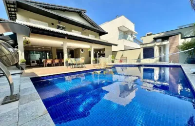 Casa com 5 suítes à venda, condomínio jardim acapulco, guarujá/sp