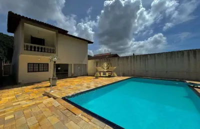 Casa com 3 dormitórios e churrasqueira piscina - jardim guaiuba, guarujá.