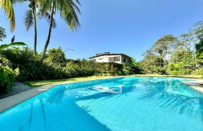 Casa na praia - casa a venda na praia 5 dormitórios 3 suítes piscina espaço gourmet pernambuco guarujá.