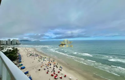 Apartamento na praia à venda na praia das astúrias | alfa imóveis guarujá