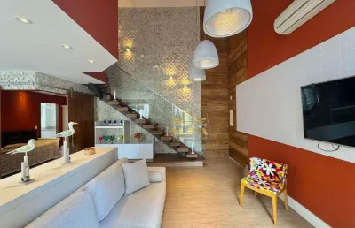 Apartamento duplex à venda na astúrias no guarujá | alfa imóveis