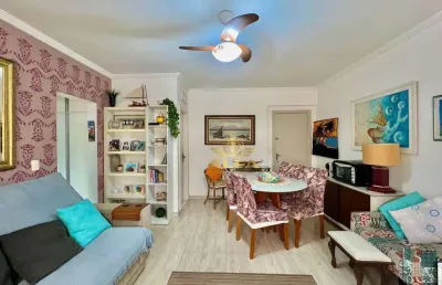 Apartamento à venda, 56 m² por r$ 350.000,00 - jardim astúrias - guarujá/sp