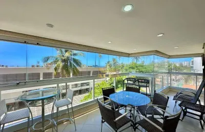 Apartamento à venda na praia das pitangueiras | alfa imóveis guarujá.