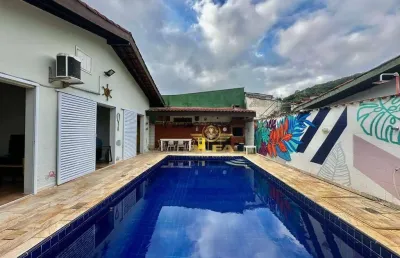 Casa à venda no albamar em guarujá | alfa imóveis guarujá.