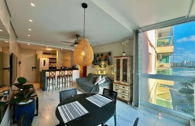 Apartamento à venda na pitangueiras no guarujá | alfa imóveis guarujá