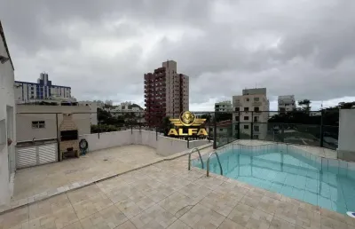 Cobertura à venda no tombo em guarujá | alfa imóveis guarujá