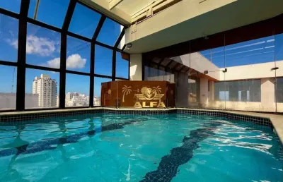 Flat à venda na pitangueiras no guarujá | alfa imóveis guarujá