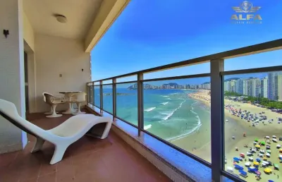Apartamento à venda na pitangueiras no guarujá | alfa imóveis guarujá
