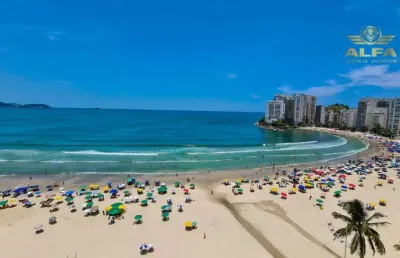 Apartamento com 4 dormitórios à venda, 184 m² por r$ 1.000.000,00 - jardim astúrias - guarujá/sp