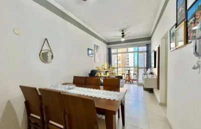 Apartamento com 2 dormitórios à venda, 70 m² por r$ 390.000,00 - pitangueiras - guarujá/sp