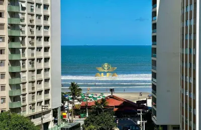 Apartamento à venda na praia das pitangueiras | alfa imóveis guarujá.