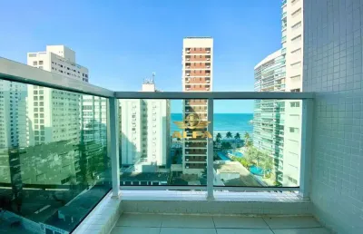 Apartamento com 2 dormitórios à venda, 90 m² por r$ 600.000,00 - astúrias - guarujá/sp