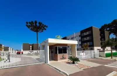 Apartamento com 2 quartos à venda na rua maria joaquina vaz, 721, jardim itaqui, campo largo por r$ 210.000