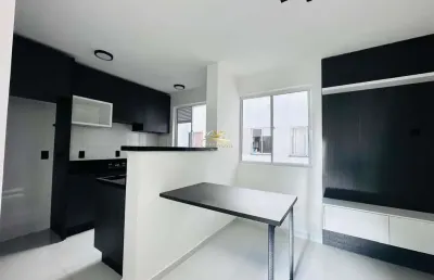 Apartamento com 2 quartos à venda na rua maria joaquina vaz, 721, jardim itaqui, campo largo por r$ 210.000