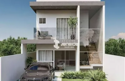 Casa com 4 dormitórios à venda, 172 m² por r$ 699.000 - sim - feira de santana/ba