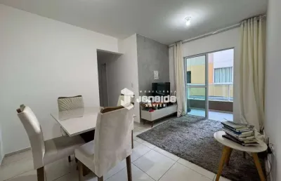 Apartamento térreo com varanda, e com 2 dormitórios à venda, 54 m² por r$ 200.000 - santo antônio dos prazeres - feira de santana/ba