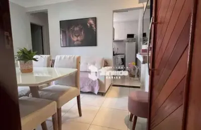 Apartamento com 2 dormitórios à venda, 45 m² por r$ 130.000,00 - olhos d'água - feira de santana/ba