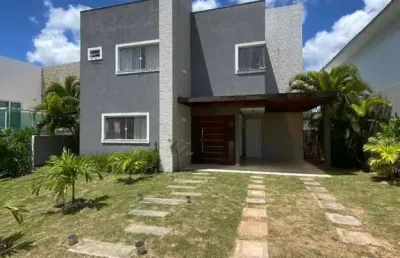 Casa super ampla, com 4 suites no alphaville litoral norte 2.