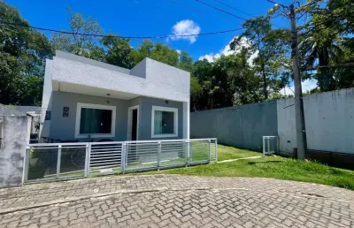 Casa em condomínio fechado com 2 quartos à venda na Rodovia Ba-099, 22, Abrantes, Camaçari