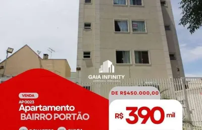 Apartamento com 3 dormitórios à venda, 65 m² por r$ 390.000,00 - portão - curitiba/pr