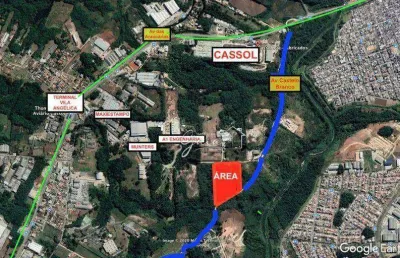 Área à venda por r$ 20.209.752,00 - cacaiguera - campina grande do sul/pr