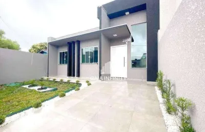 Casa com 3 dormitórios à venda, 75 m² por r$ 650.000,00 - sítio cercado - curitiba/pr