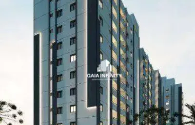 Apartamento com 2 dormitórios à venda, 49 m² por r$ 445.770,06 - centro - pinhais/pr