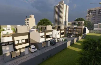 Sobrado com 3 dormitórios à venda, 131 m² por r$ 620.000,00 - alto boqueirão - curitiba/pr